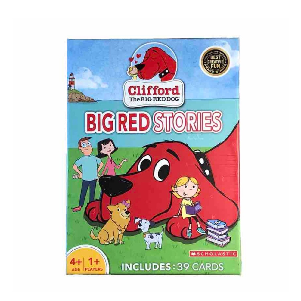 Clifford The Big Red Dog Big Red Stories Card Game: Creative Storytelling New